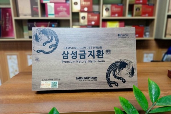 An cung ngưu Hàn Quốc hộp gỗ 60v - Cấm địa hoàng