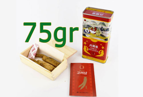 Hồng Sâm Củ Khô 75gr Daedong Premium