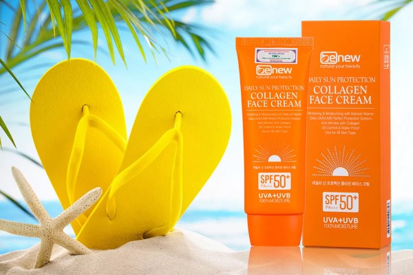 Kem trang điểm chống nắng Collagen Face Cream 70ml