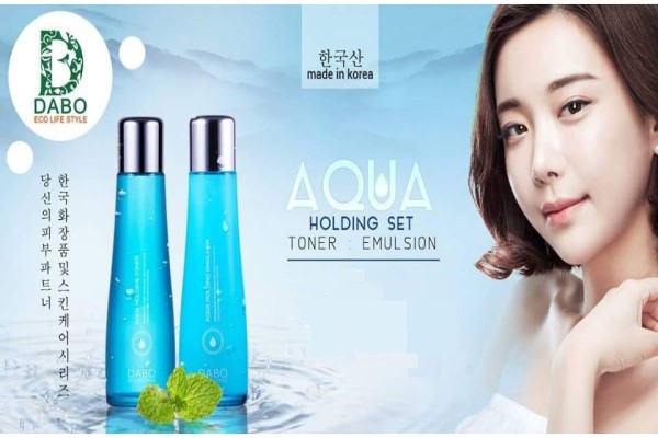 Nước hoa hồng cao cấp Aqua Holding Toner  - DABO Hàn Quốc
