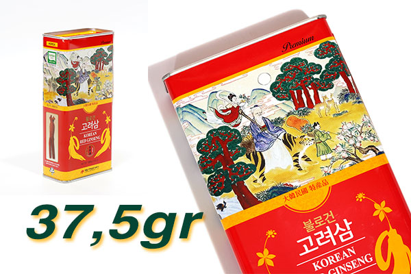 Hồng sâm củ khô Hàn Quốc Daedong hộp 37,5gr